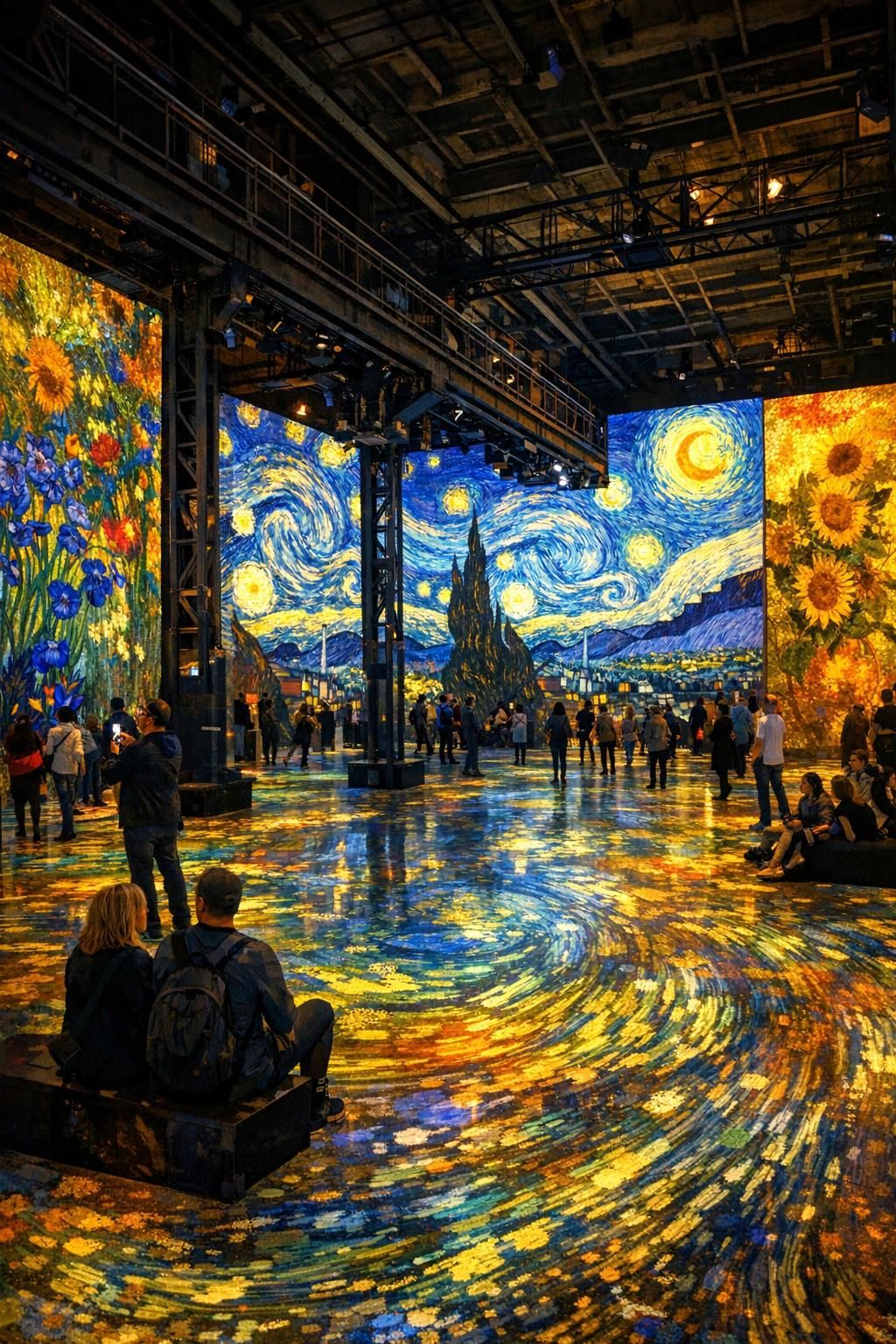 découvrez l'atelier des lumières à paris, un espace artistique immersif et innovant qui propose des expositions numériques captivantes, idéal pour une expérience culturelle unique.