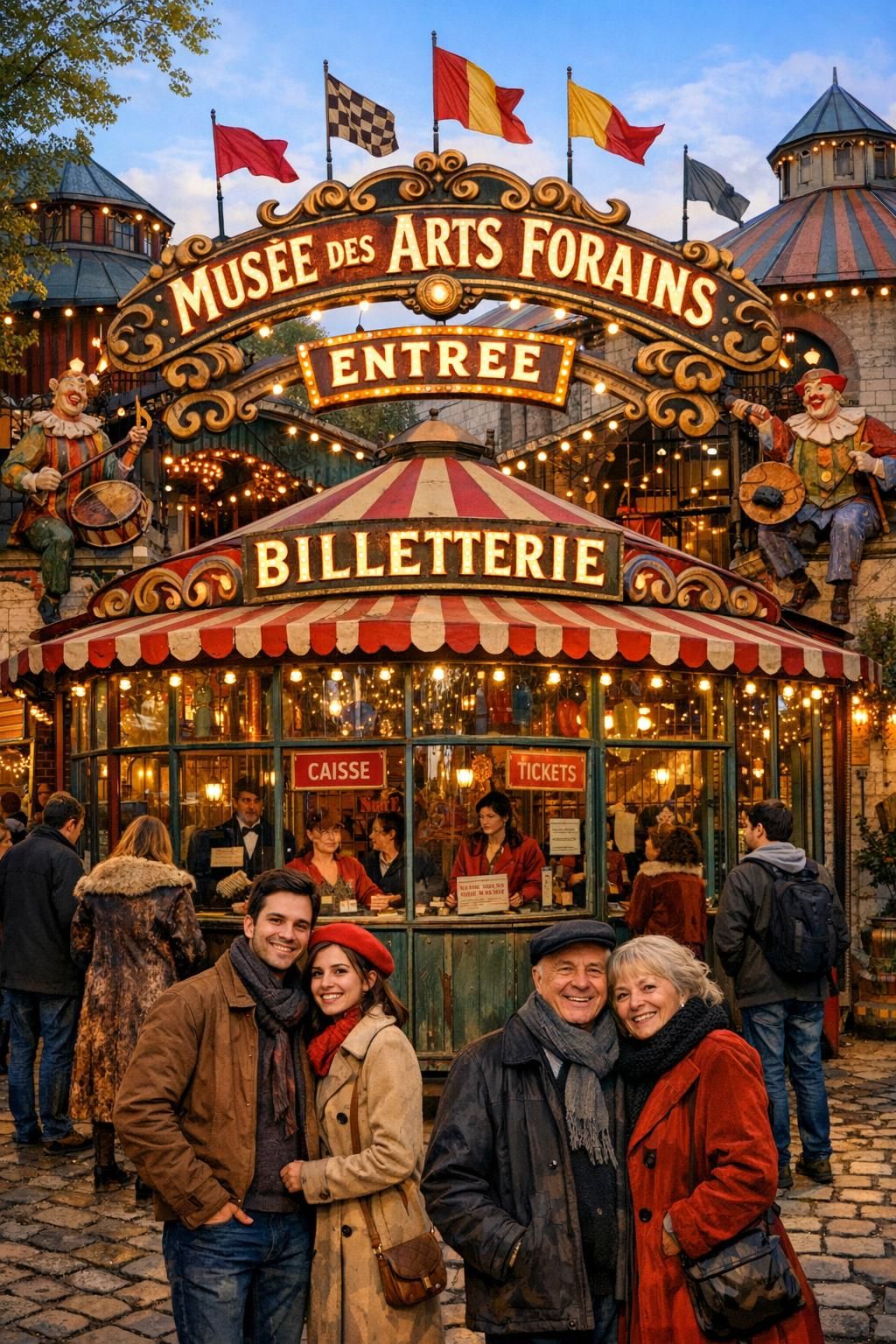 découvrez le musée des arts forains à paris, un lieu magique qui vous plonge dans l'univers des fêtes foraines d'antan avec ses manèges traditionnels, ses jeux anciens et ses collections uniques.