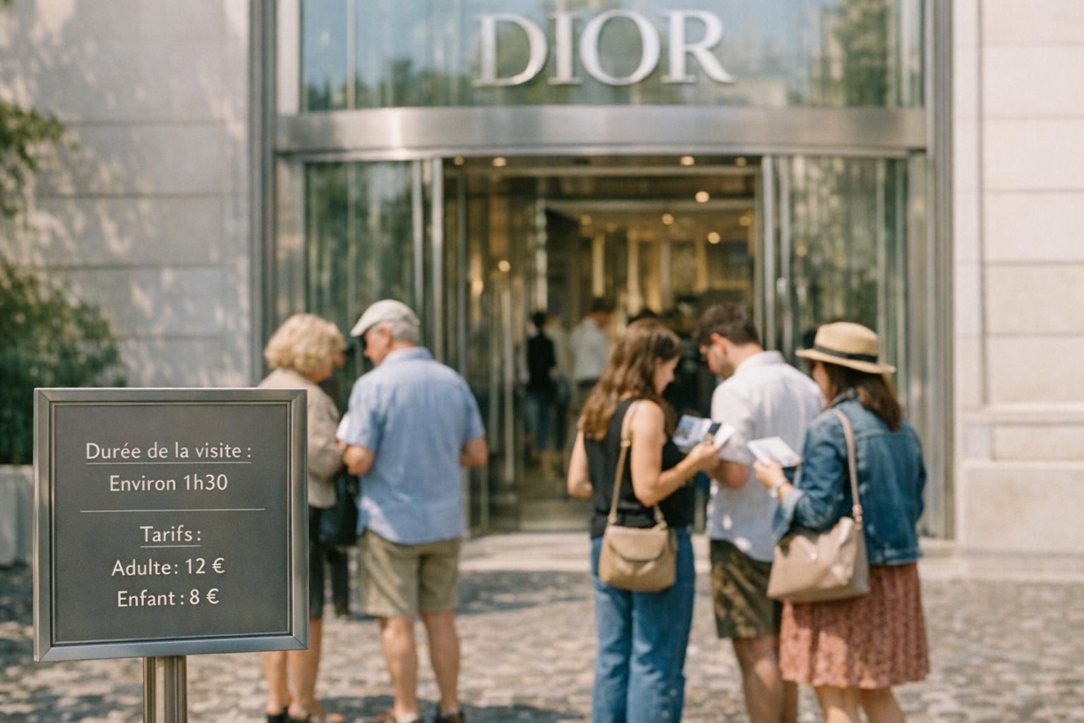 découvrez tout ce qu'il faut savoir pour visiter le musée dior à paris : durée de la visite, prix des billets, horaires d'ouverture et conseils pratiques.