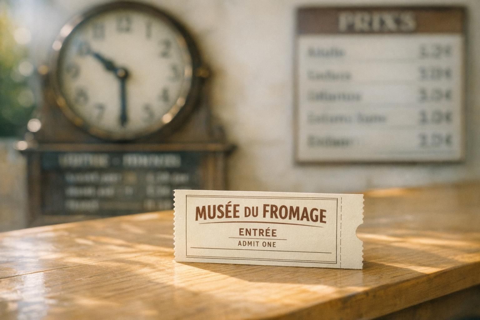 découvrez le musée du fromage à paris : informations sur les billets, horaires d'ouverture et tarifs pour une visite gourmande incontournable.